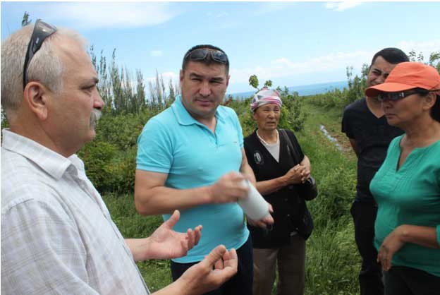 Кыргызстан посетил эксперт по био-удобрениям компании «Риверм» Мельник Владимир 