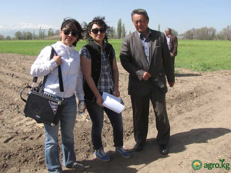 Спасибо устраителям дня поля - Команде АгроЛид Кыргызстан